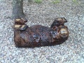 Bear Coffee Table Minus Glass Top